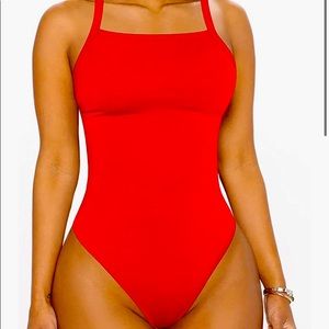 NWT Red Bodysuit